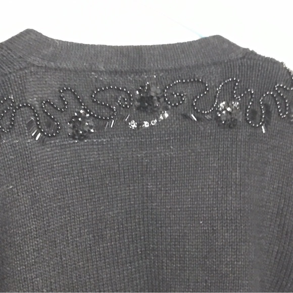 Women’s Black sweater by One Two One .. size medium - Picture 3 of 4